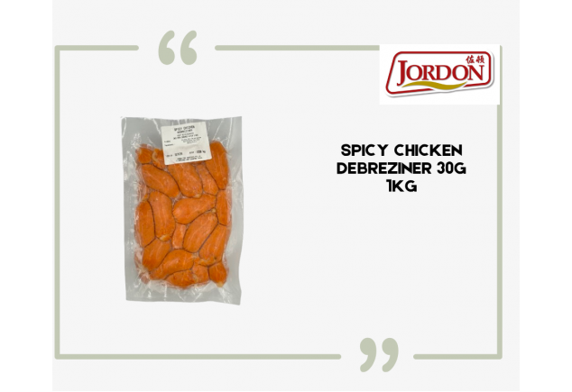 Frozen Spicy Chicken Debreziner 30g 1kg