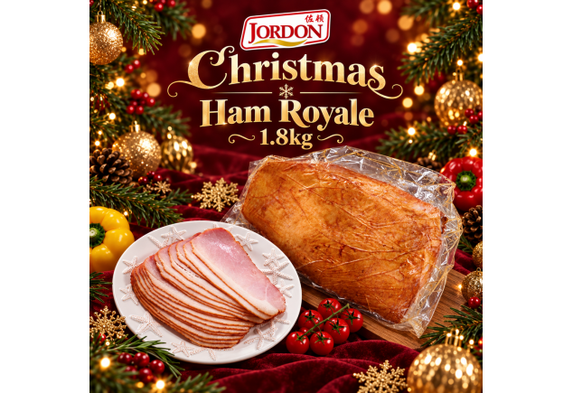 [Christmas] Ham Royale 1.8kg Before Roasting