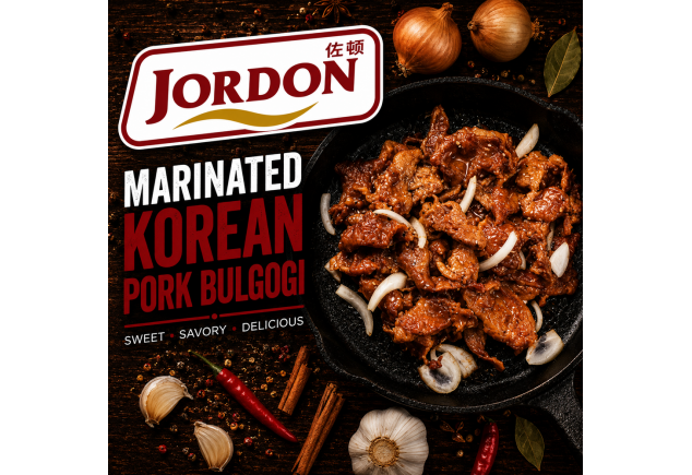 Frozen Korean Marinated Pork Bulgogi ( 250g x 3 pkts)