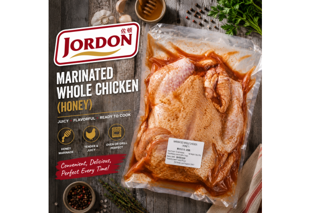 Frozen Marinated Whole Chicken Honey 800g