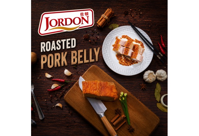 Crispy Roasted Pork Belly  (Frozen) [500g x 2] 1kg before roasting