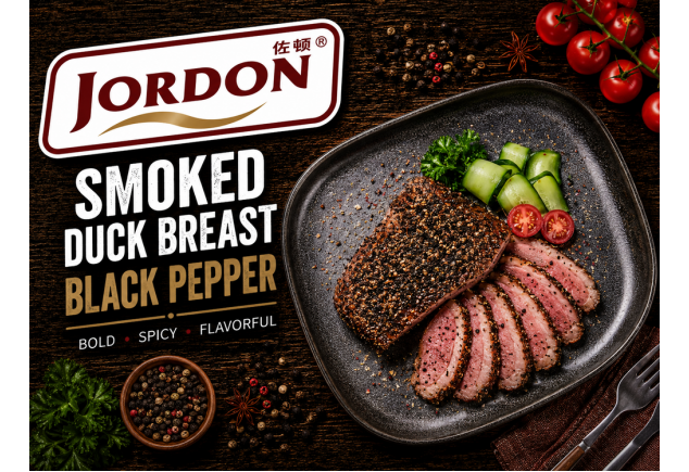 Smoked Duck Breast with Pepper Approx 200g/pc x 5pcs
