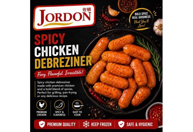 Frozen Spicy Chicken Debreziner 30g 1kg