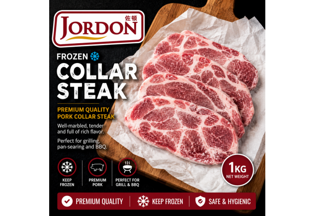 Frozen Collar Steak 1kg