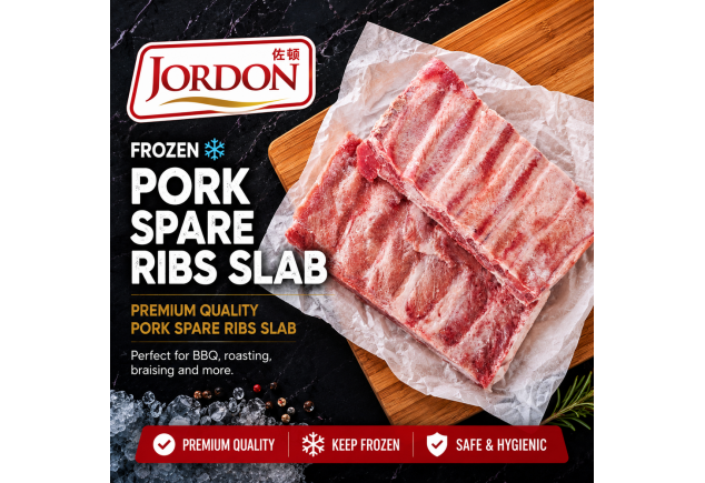 Frozen Pork Spare Rib Slab