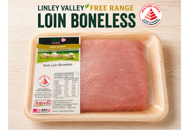 LINLEY VALLEY FREE RANGE LOIN BONELESS - HEALTHIER CHOICE