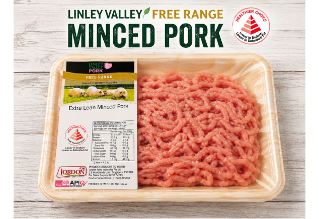 LINLEY VALLEY FREE RANGE MINCED PORK - HEALTHIER CHOICE