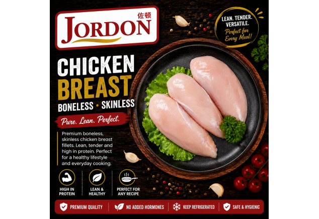 Frozen Chicken Breast Boneless Skinless 500g
