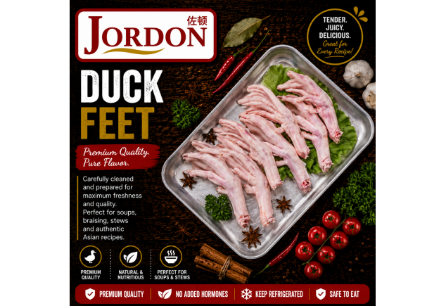 Frozen Duck Feet 500g