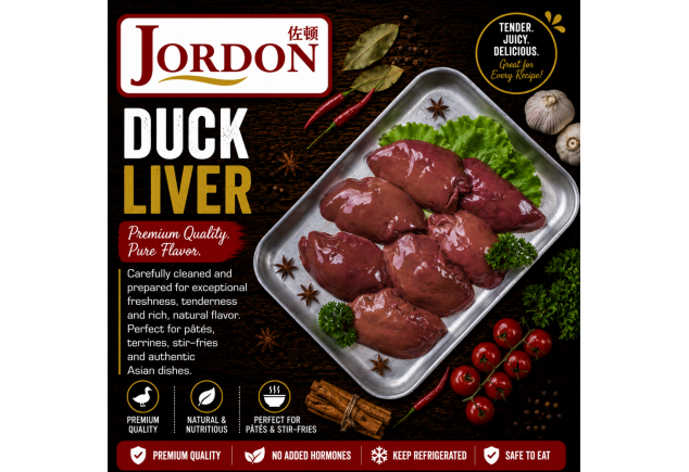 Frozen Duck Liver 500g