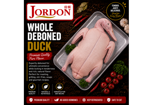 Frozen Deboned Duck 1.1 - 1.3 kg After Deboned