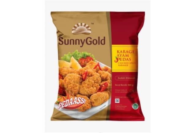 Frozen Sunnygold Chicken Karaage Spicy 500g